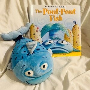 The Pout Pout Fish Hardcover‎ & Plush Stuffed Animal Toy Bundle Bestseller